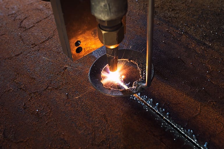 Burning Capabilities | Services at Warren Fabricating